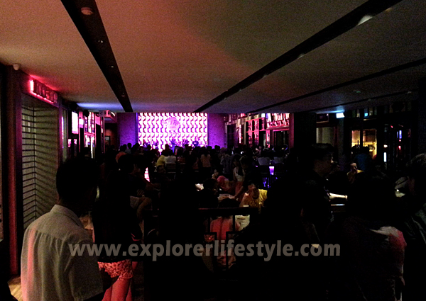 Interior of Hard Rock Cafe Melaka